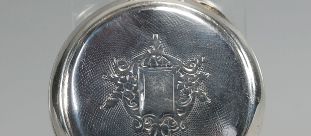 Antiek zilveren zakhorloge