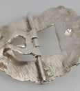 Antieke zilveren schoengesp streekdracht Walcheren
