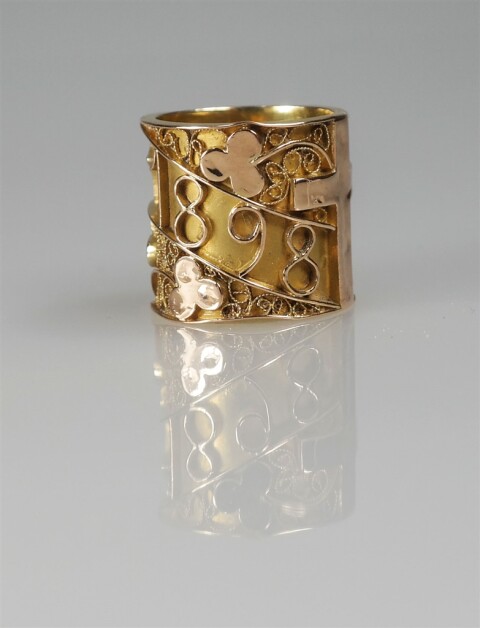 1876antieke trouwring zuid beveland