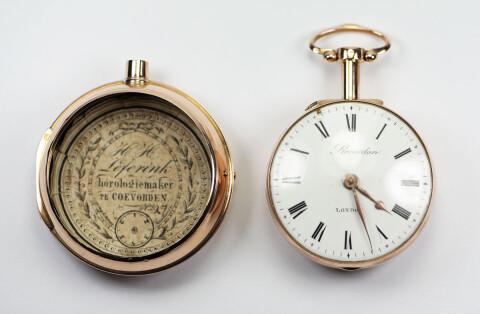 523 Antiek gouden zakhorloge2