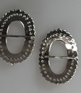 Dames schoengespen zilver streekdracht Friesland