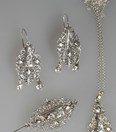 Antieke set zilveren streeksieraden
