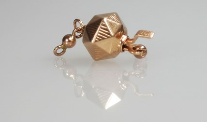 Gouden vintage sluiting