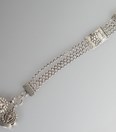 Antieke zilveren kinder chatelaine