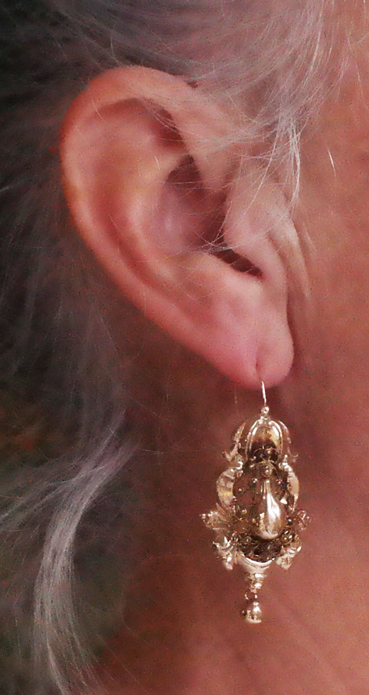 Antieke gouden oorbellen - Antieke Sieraden - Kroone & Co