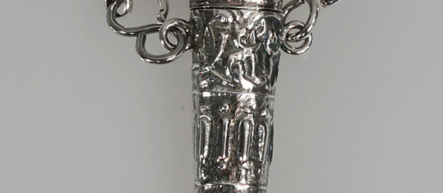 Antieke zilveren naaldenkoker "Middelburg"