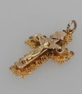 Antiek gouden kruisje