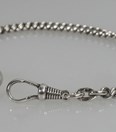 Verkocht! Antieke zilver horlogeketting