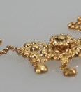 Antiek gouden voorhoofdstukje (ferronière)