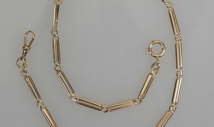 Antieke gouden collier