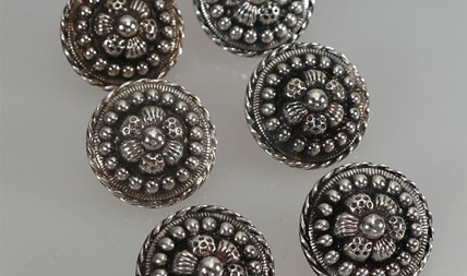 Antieke zilveren knopen