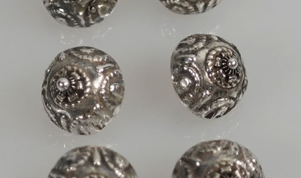 Antieke zilveren hemdsknopen