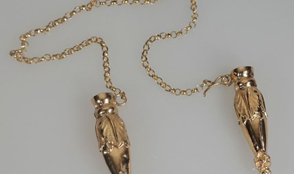 Antieke gouden breidoppen