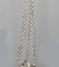 Antieke zilveren chatelaine